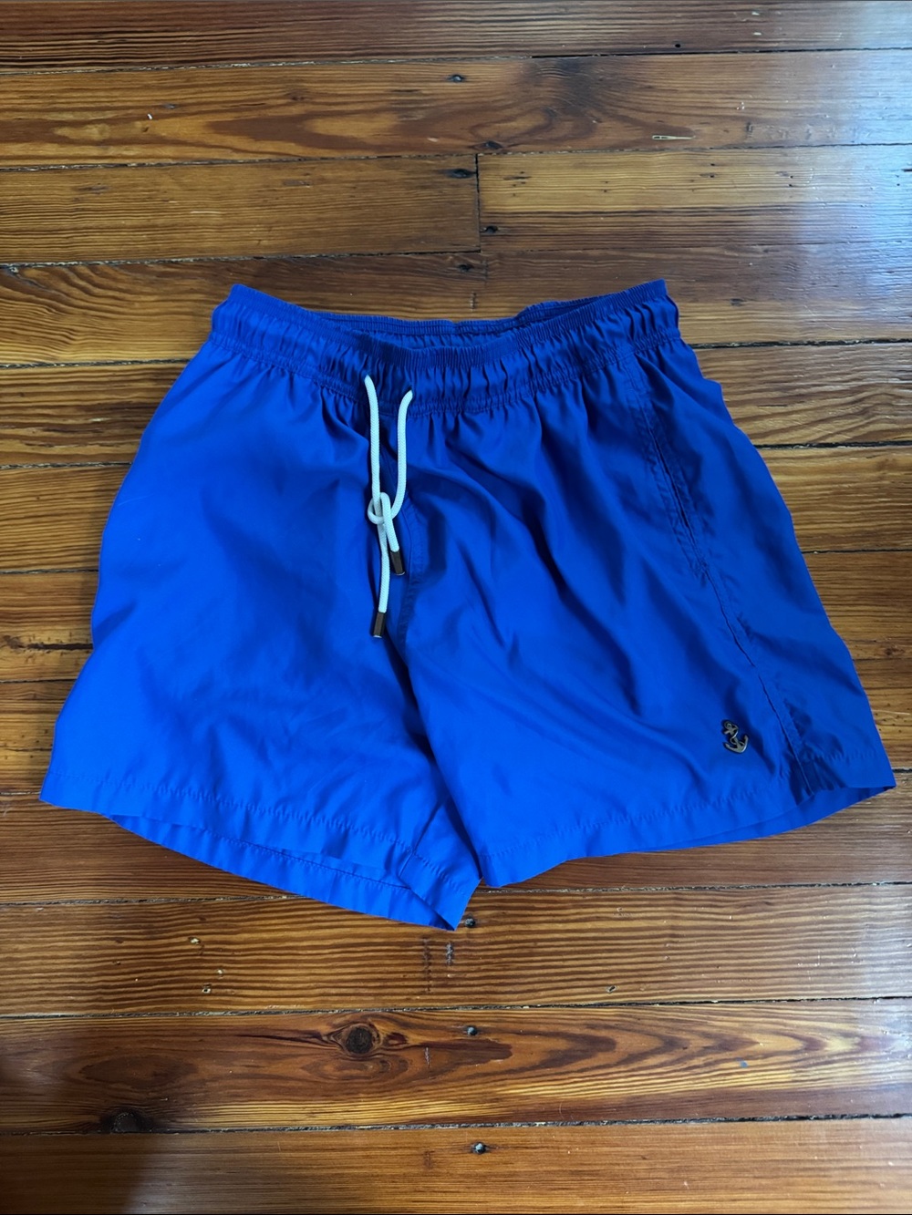 Retromarine New York blue swim trunks